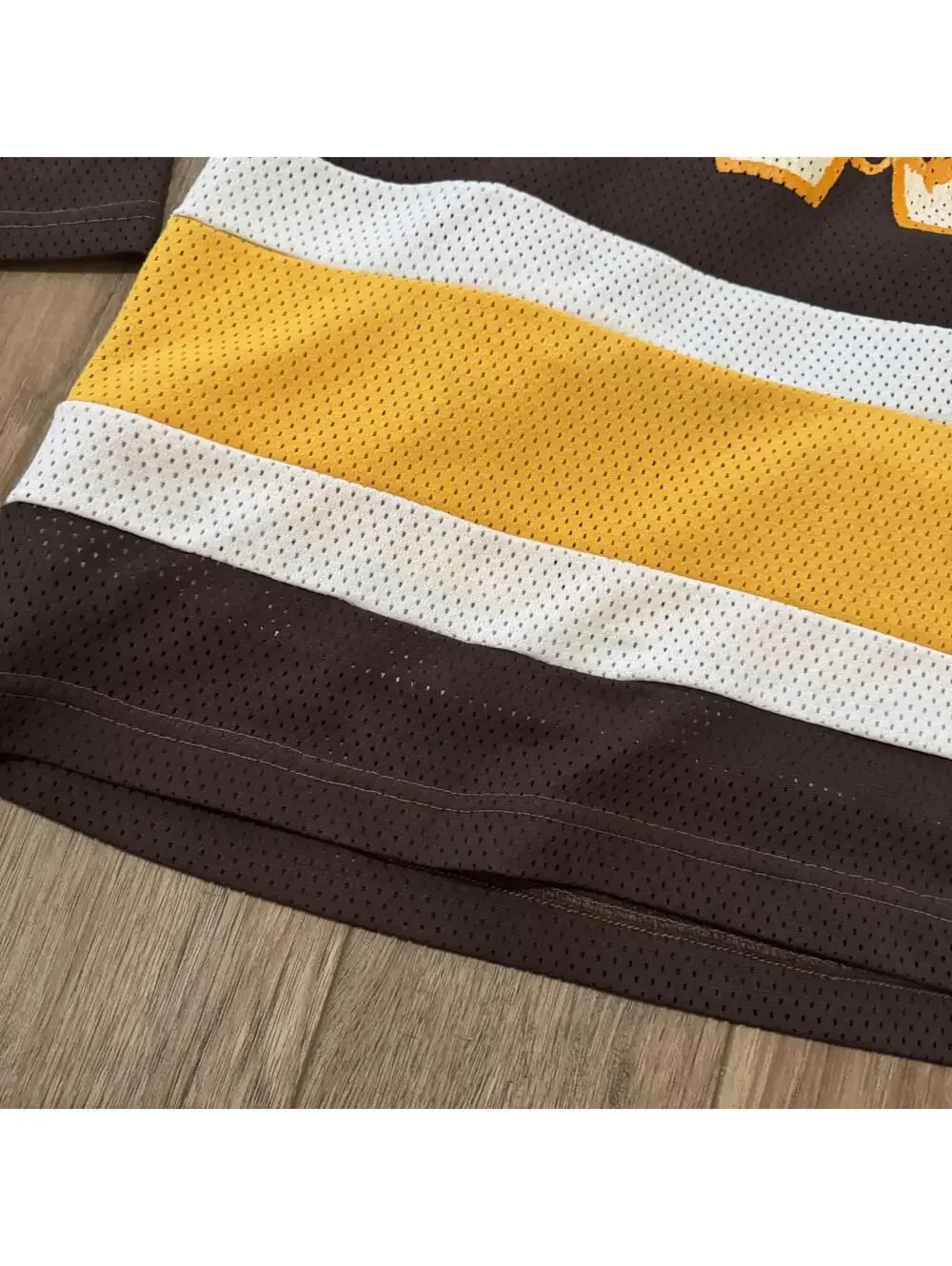 VTG 80s Darby Sportswear Wildcat Hockey Jersey M